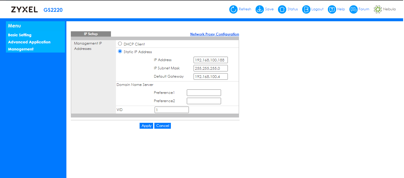 Zyxel Switch Temel Kurulumu Nasıl Yapılır?